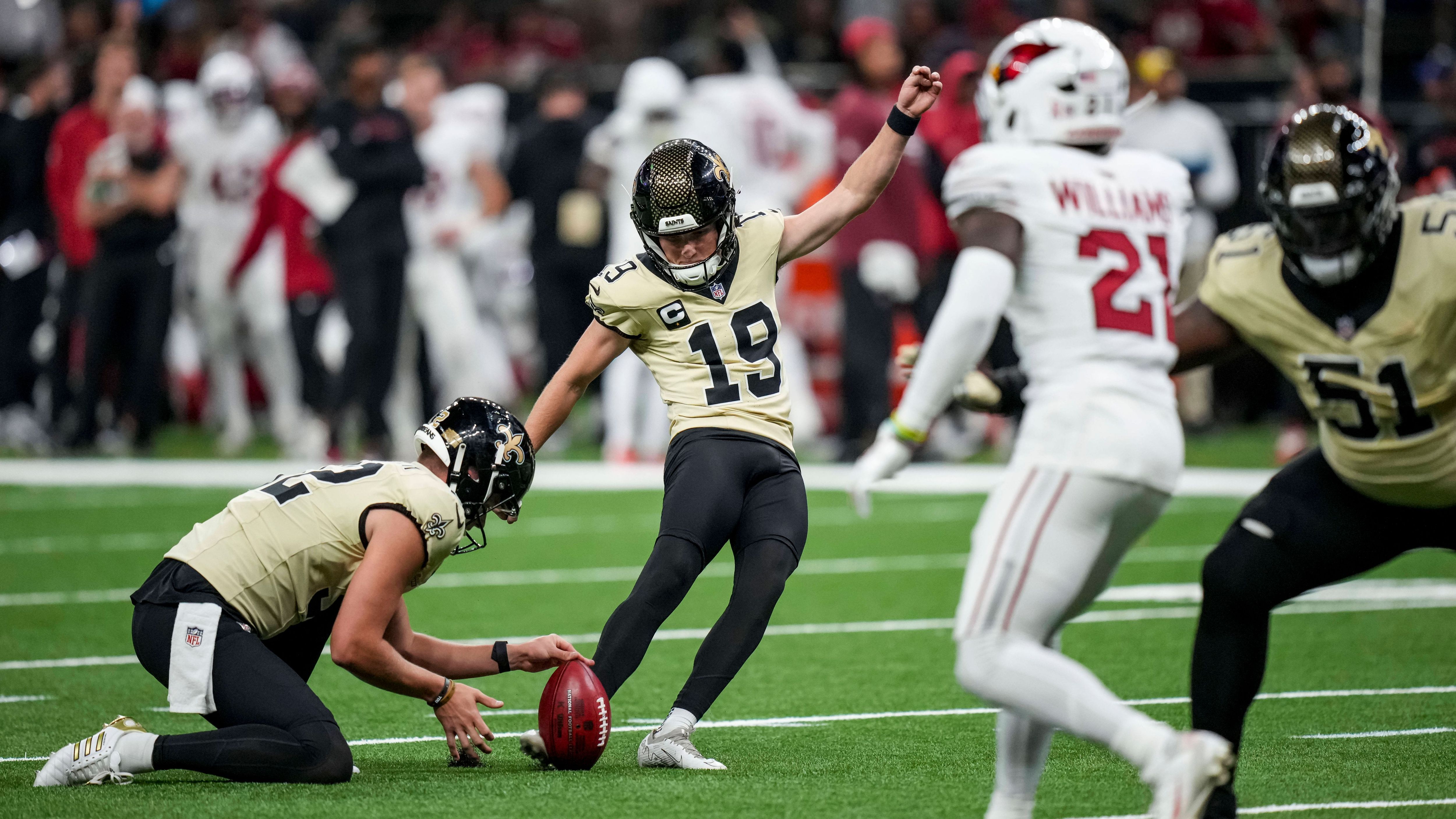 <strong>New Orleans Saints</strong><br>Starter: Blake Grupe