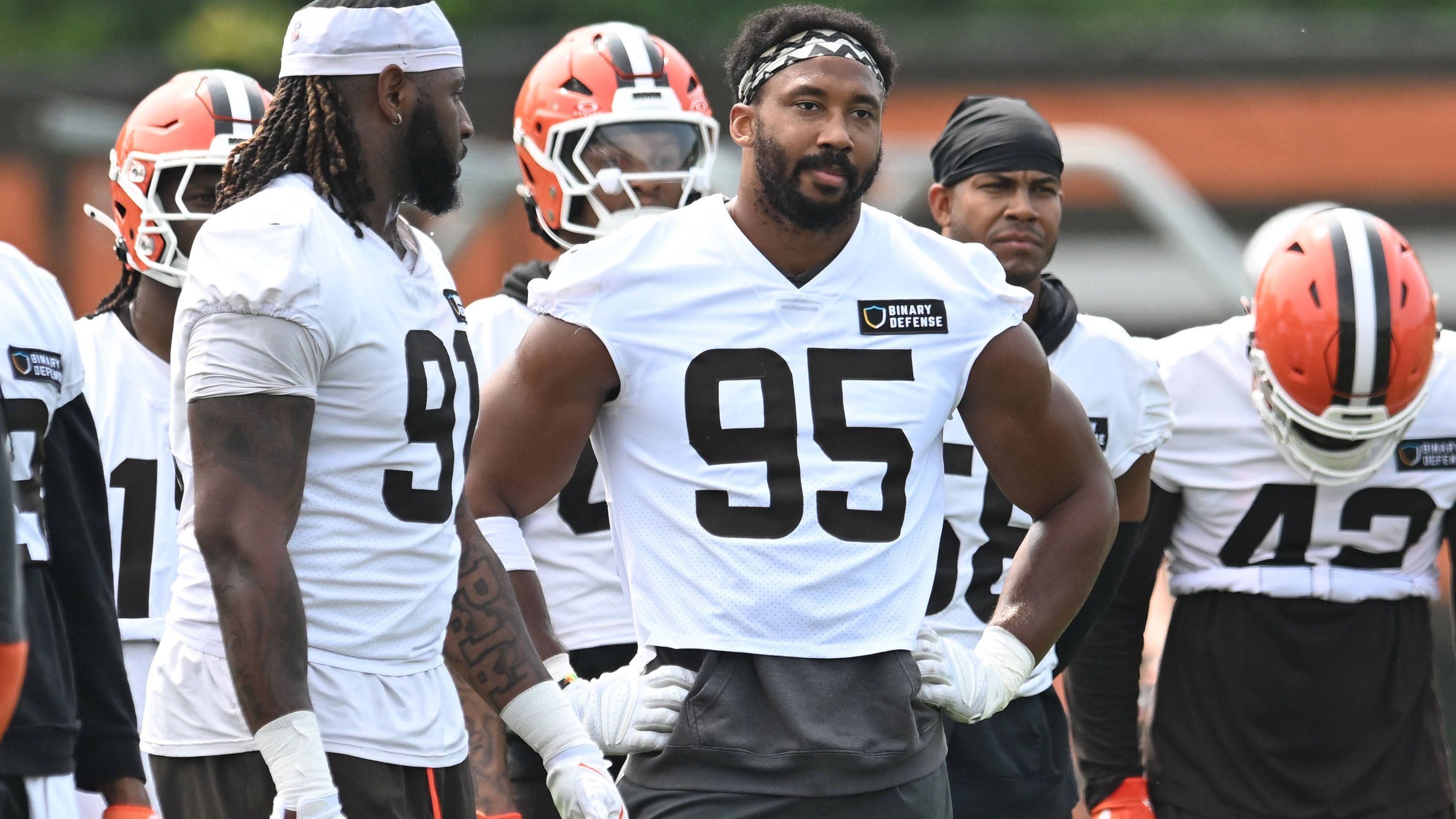 <strong>Cleveland Browns</strong><br>QB Joe Flacco, G Joel Bitonio, DE Myles Garrett (Foto), CB Denzel Ward, P Corey Bojorquez