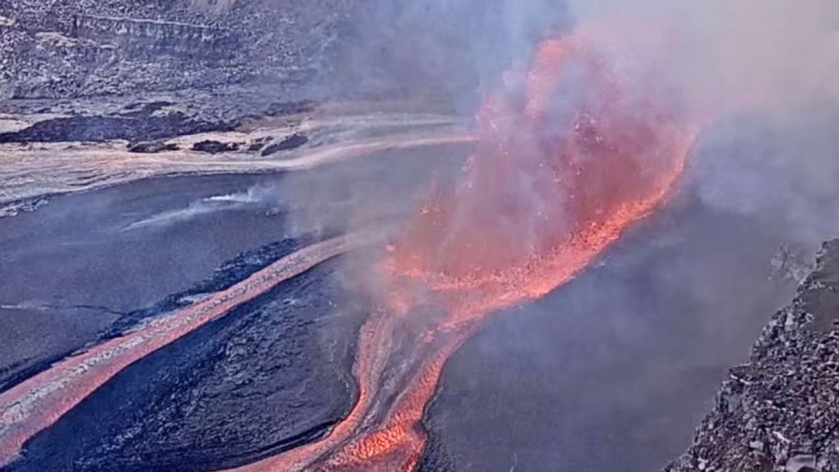 Hawaii Kilauea Volcano