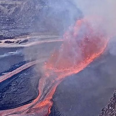 Hawaii Kilauea Volcano