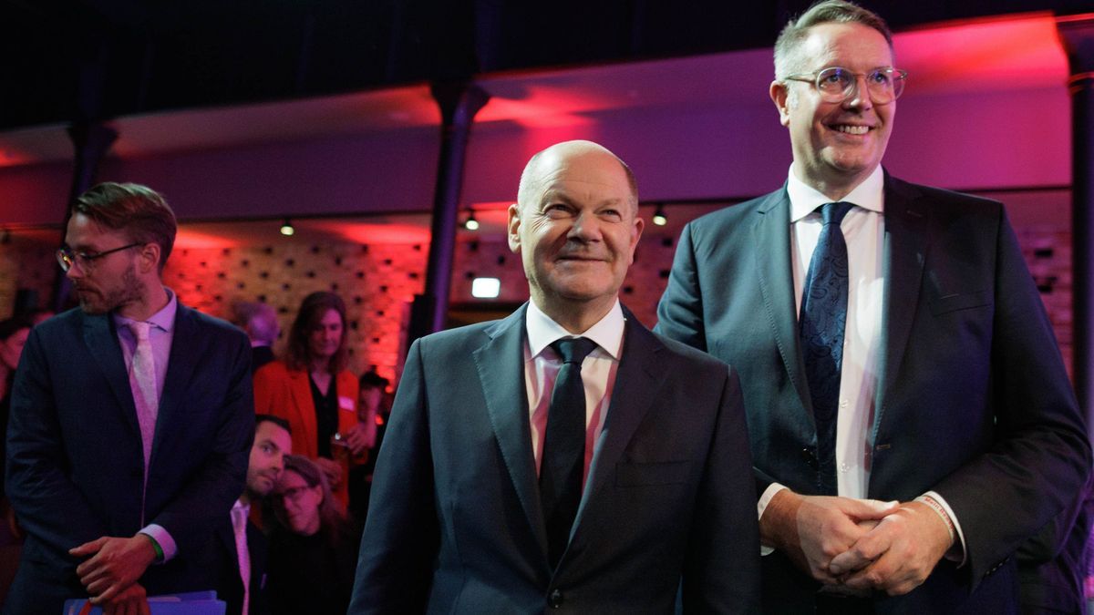 Olaf Scholz und Alexander Schweitzer