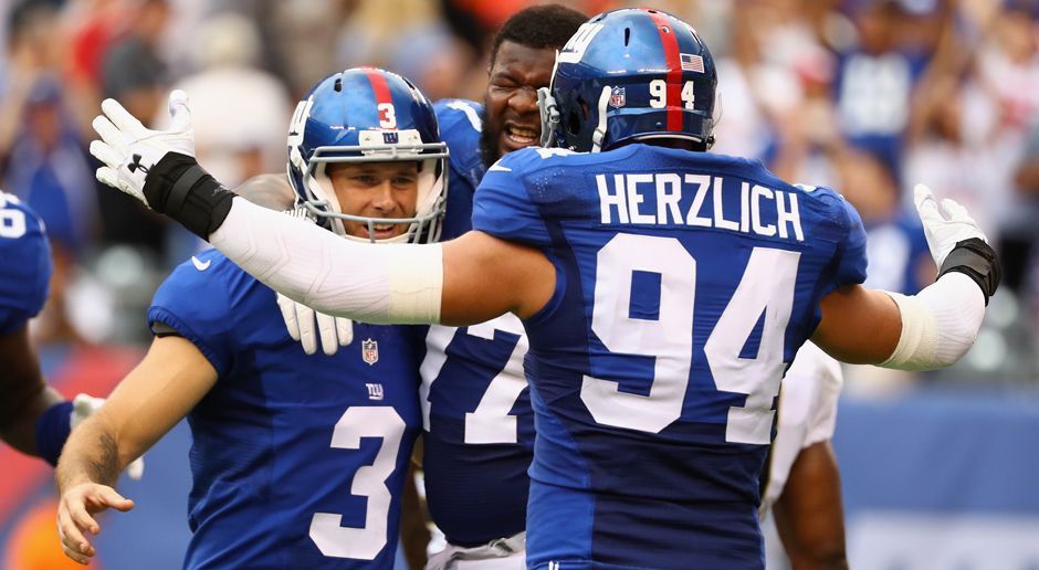 
                <strong>Platz 9 - New York Giants</strong><br>
                Platz 9 - New York Giants: Nach Siegen gegen die Dallas Cowboys und die New Orleans Saints finden sich die New York Giants zum ersten Mal in der Top 10 wieder. Die Kombination von Offensive und Defensive passt bislang. In Woche drei wartet der noch sieglose Divison-Konkurrent Washington Redskins.
              