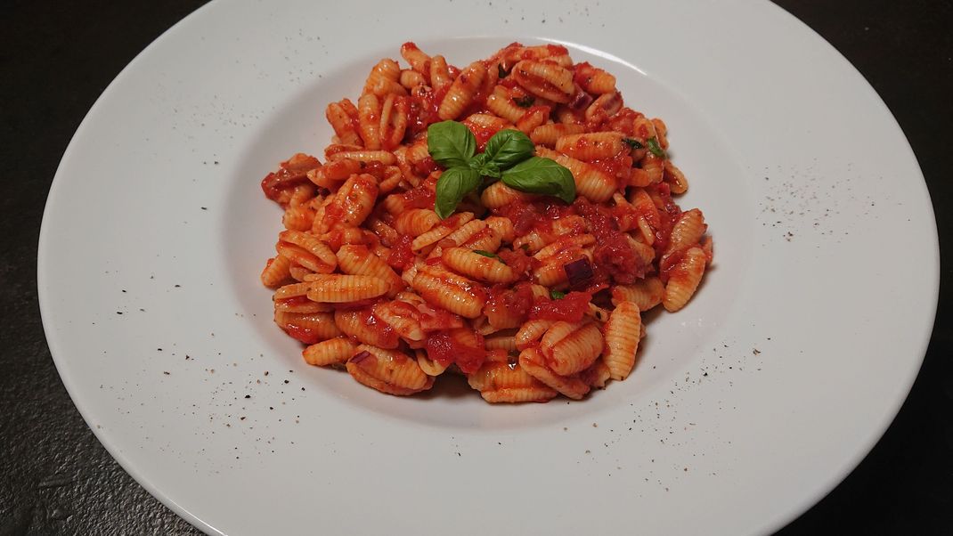 LGnocchetti Sardi / Malloreddus Sardi al Amatriciana