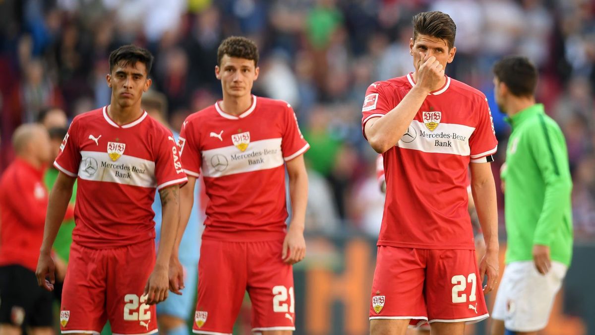 Erlebten in Augsburg ein Debakel: Die Stuttgart waren nach dem Spiel bedient