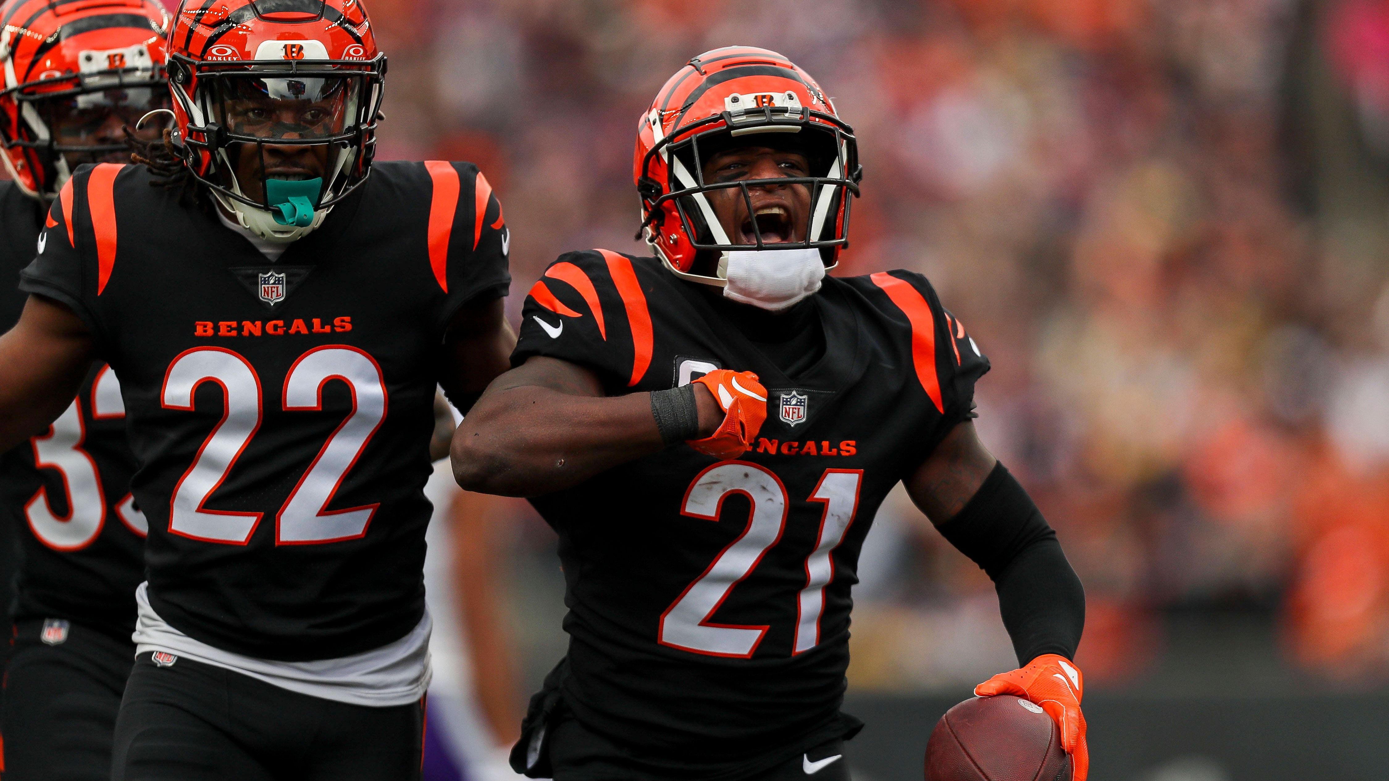 <strong>Platz 27: Cincinnati Bengals - 26,23 Millionen US-Dollar</strong><br>Anzahl der Spieler: 11<br>Top-Verdiener: Mike Hilton (CB) - 7,5 Millionen US-Dollar<br>Durchschnitts-Cap-Space pro Spieler: 2,4 Millionen US-Dollar<br>Prozentualer Anteil der&nbsp;Secondary am Cap Space: 9,89%