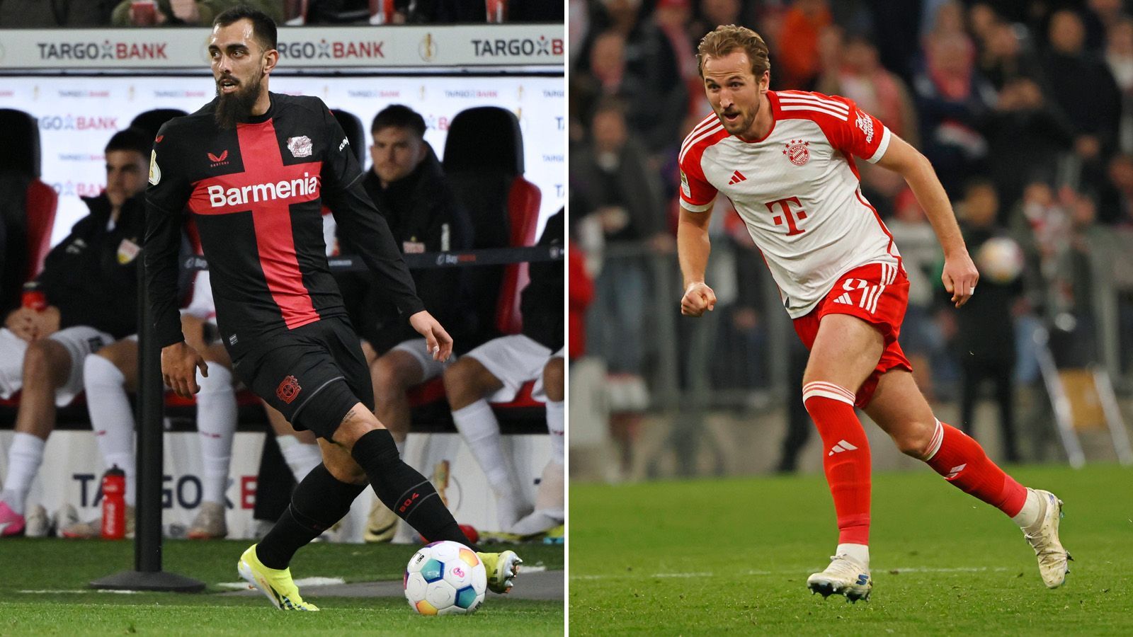 <strong>Borja Iglesias vs. Harry Kane</strong>&nbsp;<br>Wie schon in der vergangenen Woche gegen Darmstadt könnte Iglesias auch gegen Bayern den Vorzug vor Schick bekommen. Das Duell gegen Superknipser Harry Kane kann der Leverkusener allerdings nicht gewinnen. Klarer Punktsieg für den Engländer. Trotzdem entscheidet die Werkself das Head-to-Head hauchdünn für sich. <strong>Leverkusen - Bayern 7:6</strong>