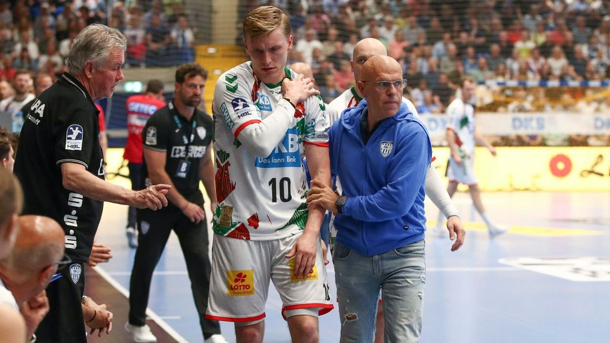 Die linke Schulter macht Probleme: Gisli Kristjansson