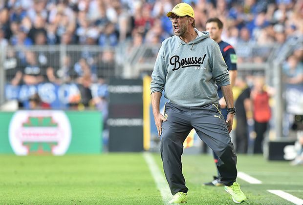 
                <strong>Jürgen Klopp: 90 Minuten gegen den HSV</strong><br>
                Der BVB läuft weniger als der HSV, sprintet seltener und gewinnt weniger Zweikämpfe. Kloppo kennt die Zahlen zu diesem Zeitpunkt nicht, aber er spürt: Hier läuft etwas schief!
              