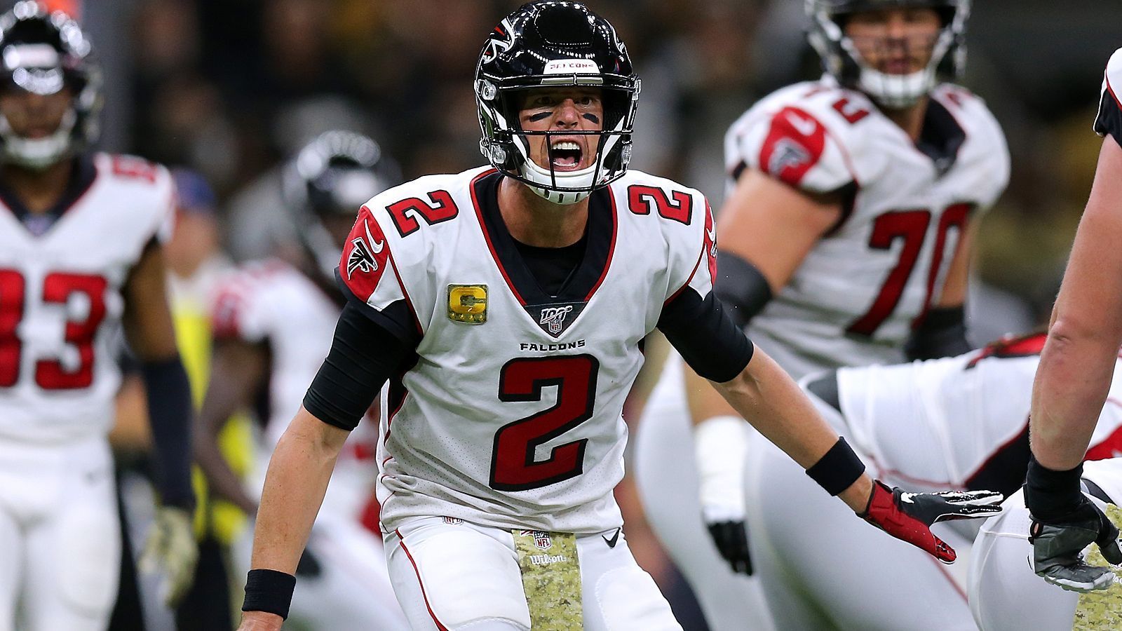 
                <strong>Atlanta Falcons</strong><br>
                Ausgeschieden nach Woche 13AFC South:1. New Orleans Saints (9-2) 2. Tampa Bay Buccaneers (5-7)3. Carolina Panthers (5-7)4. Atlanta Falcons (3-9)
              