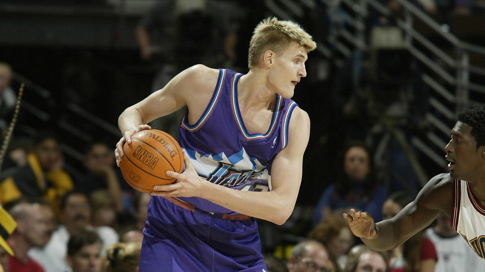 <strong>Andrei Kirilenko (Utah Jazz)</strong><br>Jahr: 2003<br>Gegner: New York Knicks<br>Statline: 10 Punkte, 12 Rebounds, 6 Assists, 5 Blocks, 6 Steals