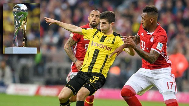 
                <strong>Supercup: FC Bayern München vs. Borussia Dortmund</strong><br>
                Für die bevorstehende Bundesliga-Saison ist der Supercup ein erster Wegweiser. Der deutsche Meister FC Bayern München gilt als Favorit gegen den Pokalsieger Borussia Dortmund. Wer wird sich durchsetzen? Die Partie findet am Samstag, 5. August, um 20:30 Uhr im Signal-Iduna-Park statt.
              