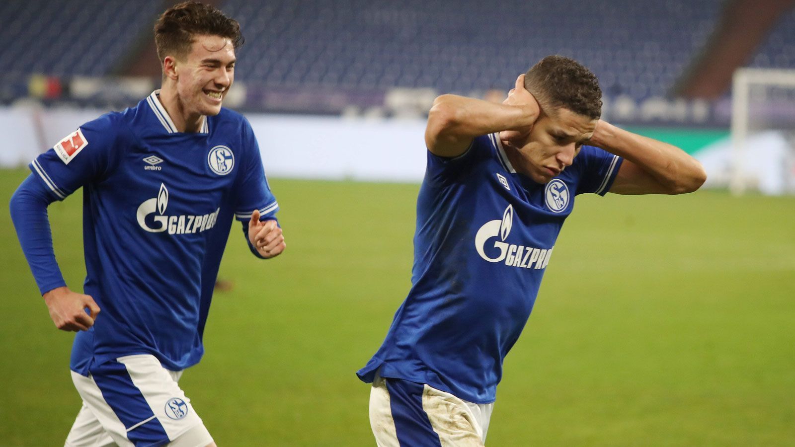 
                <strong>Amine Harit und Matthew Hoppe (FC Schalke 04)</strong><br>
                Dreierpacker: Matthew Hoppe - Vorlagengeber: Amine Harit - Ergebnis: 4:0 gegen Hoffenheim - Datum: 09. Januar 2021
              
