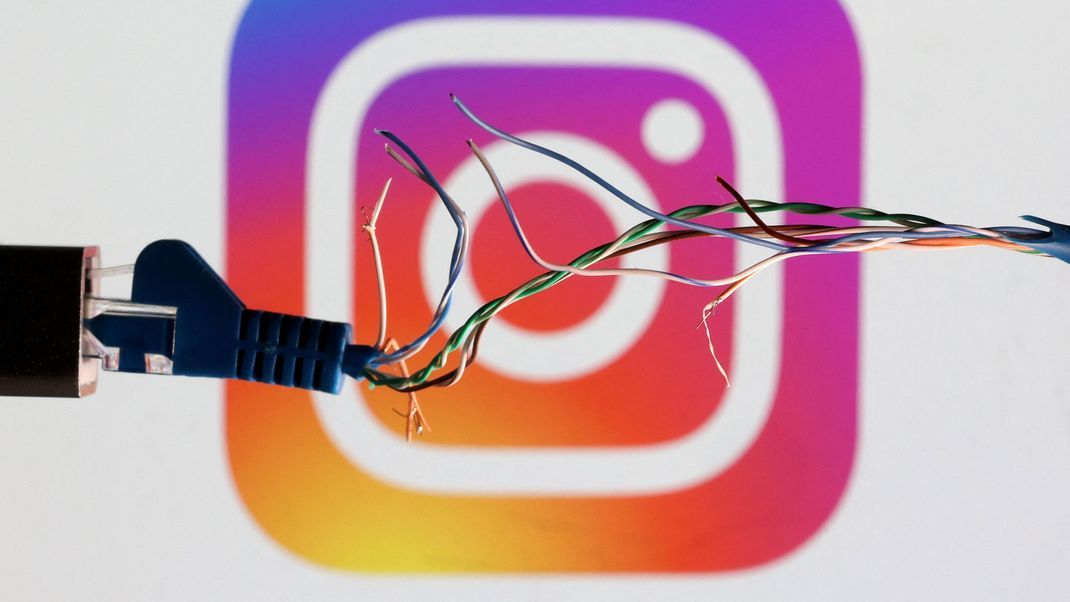 Instagram und Facebook sind aktuell von Störungen betroffen.