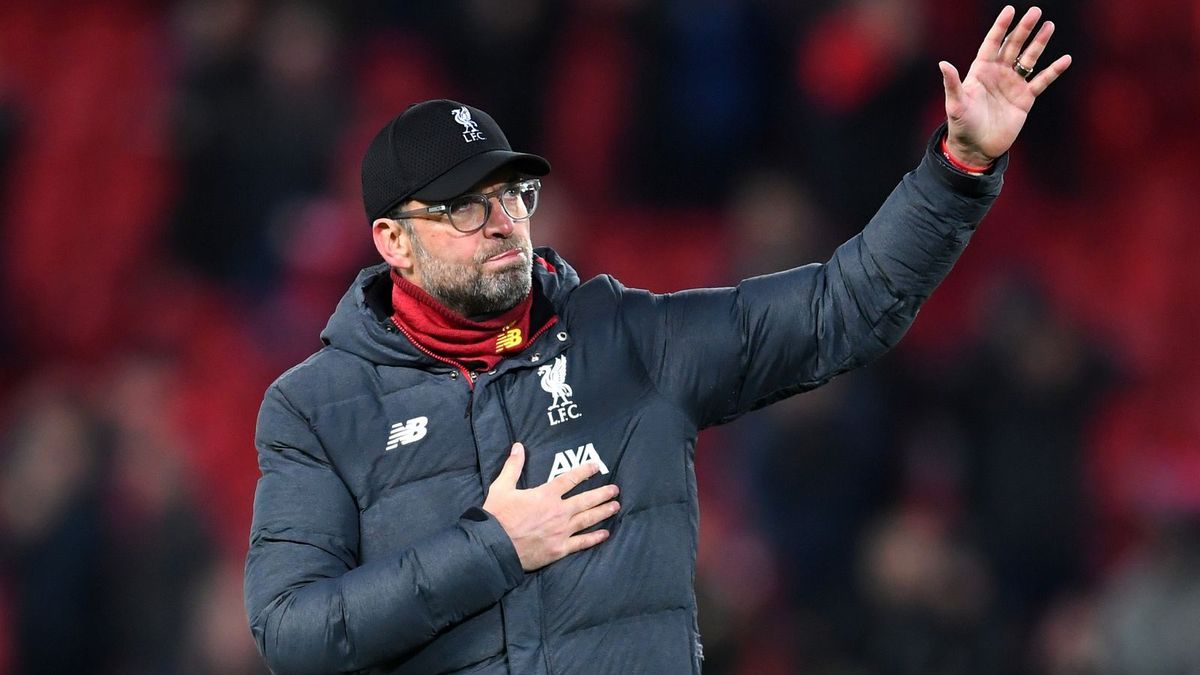 Klopp bedankt sich bei den Helfern