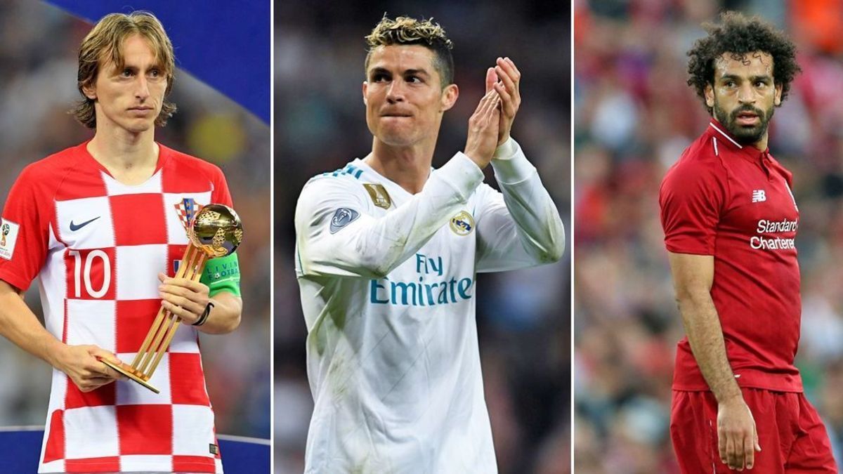 Weltfußballerwahl: Modric, Ronaldo und Salah nominiert