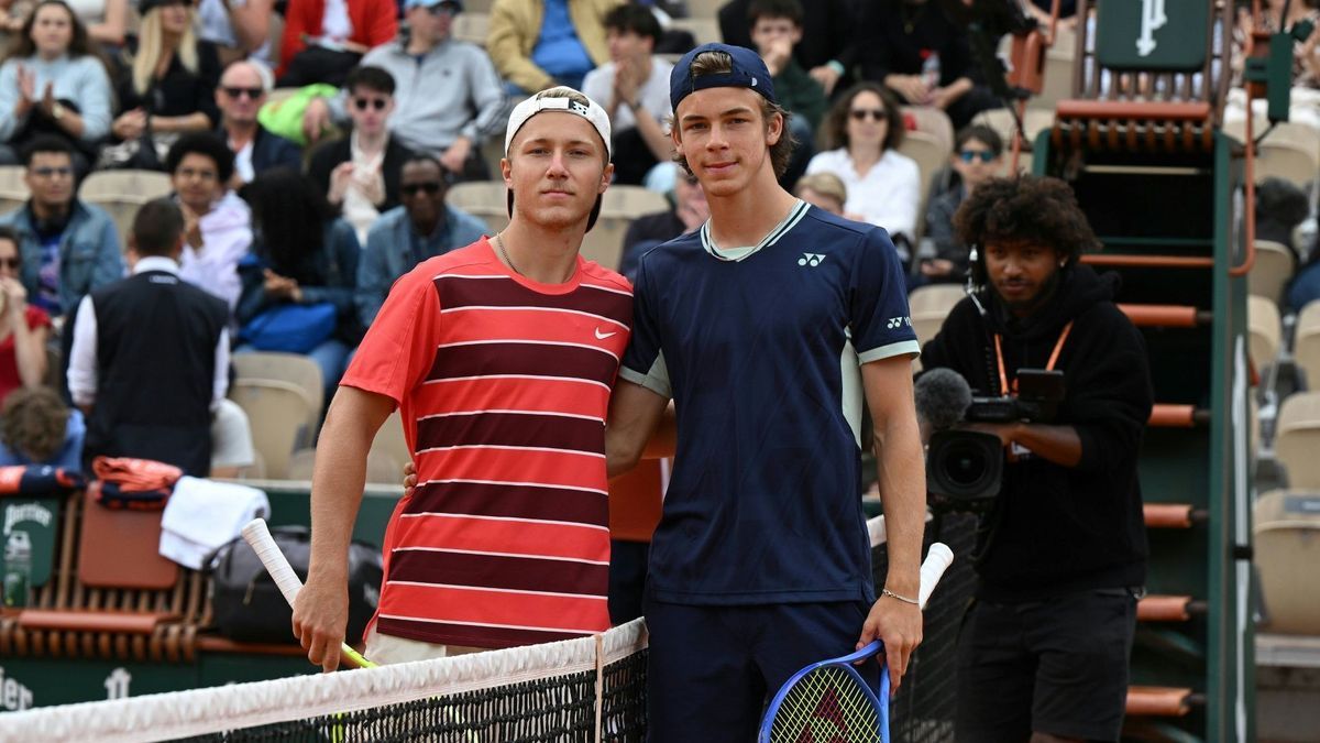 Vor dem Finale: Niels McDonald (r.) und Max Schönhaus
