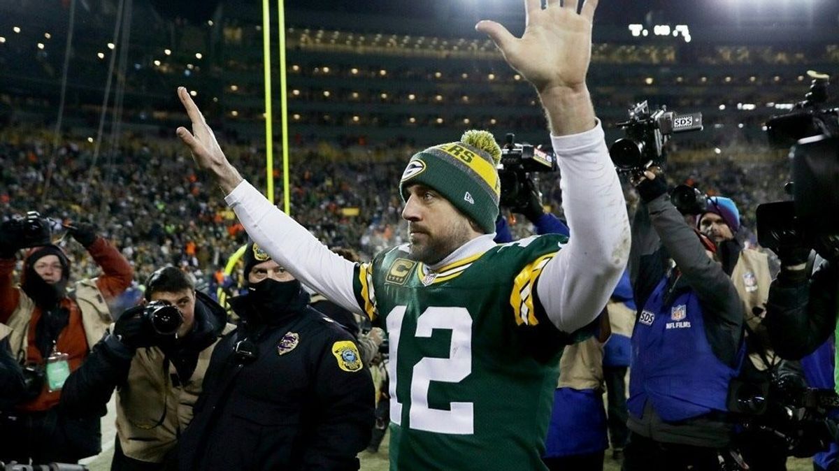 Rodgers von den Packers wird live zu sehen sein