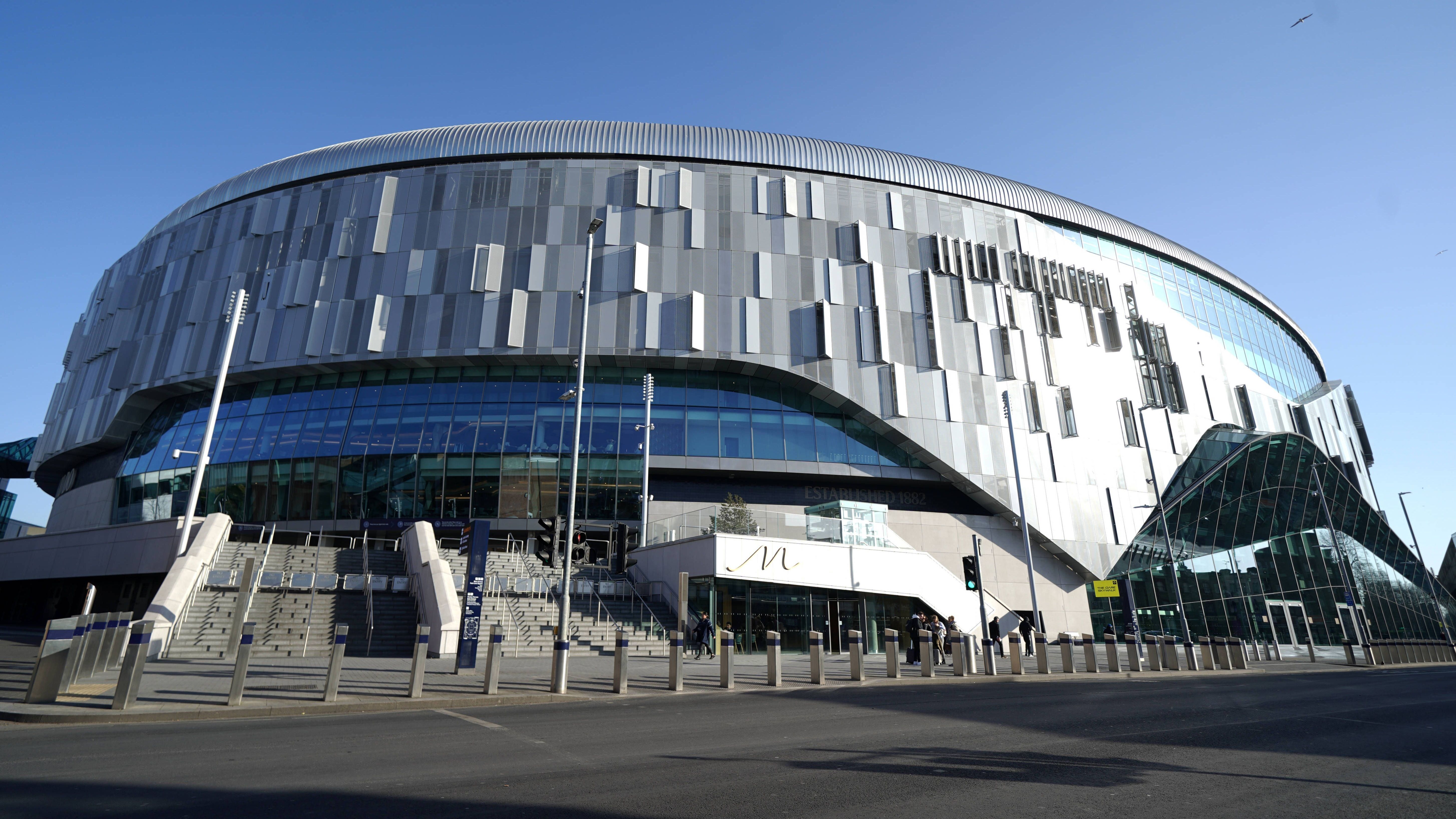 <strong>Tottenham Hotspur Stadium (London)</strong><br>Eröffnet: 2019<br>Kapazität: 62.850 Plätze<br>Heimspielstätte von: Tottenham Hotspur