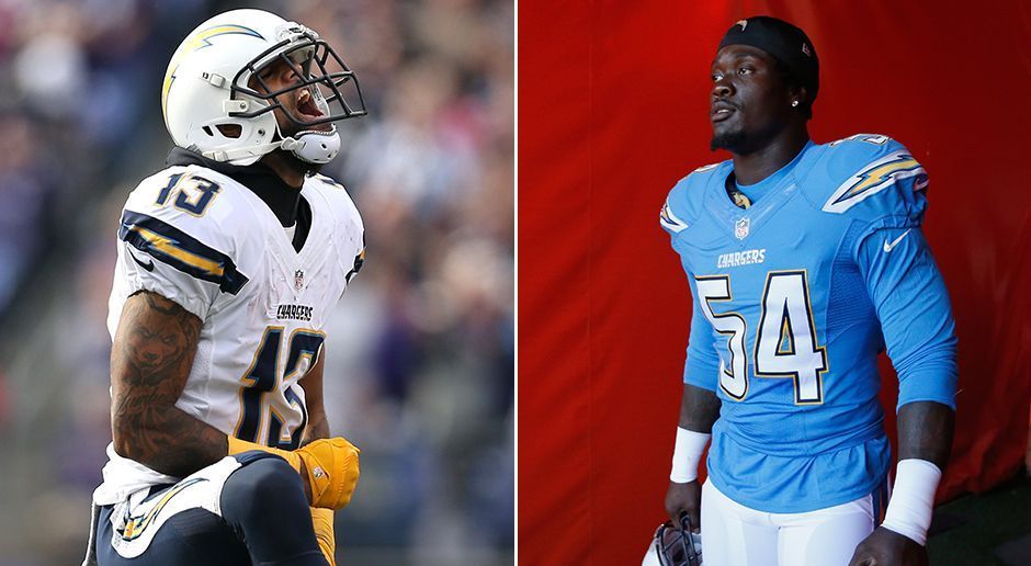 
                <strong>Los Angeles Chargers: Keenan Allen (Wide Receiver) und Melvin Ingram (Wide Receiver)</strong><br>
                Gesamtstärke von beiden Spielern: 89
              