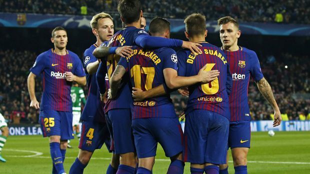 
                <strong>3. FC Barcelona</strong><br>
                In der Liga ungeschlagen, in der Königsklasse ebenfalls. Im zweiten Gang tuckerte Barca in der Gruppenphase als Erster über die Ziellinie, gab sich keine Blöße und ließ Juventus Turin souverän hinter sich. Die Katalanen gehören wie gehabt zum engsten Favoritenkreis, müssen im Ranking aber zwei Teams den Vortritt lassen.
              