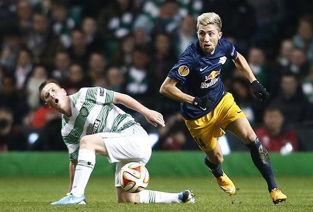 
                <strong>Kevin Kampl</strong><br>
                Das bekamen auch international bereits die Gegner zu spüren. In der Europa League schoss er in sechs Spielen diese Saison bereits vier Tore und gab vier Vorlagen. Zahlen eines Spielers, die der BVB gebrauchen kann.
              
