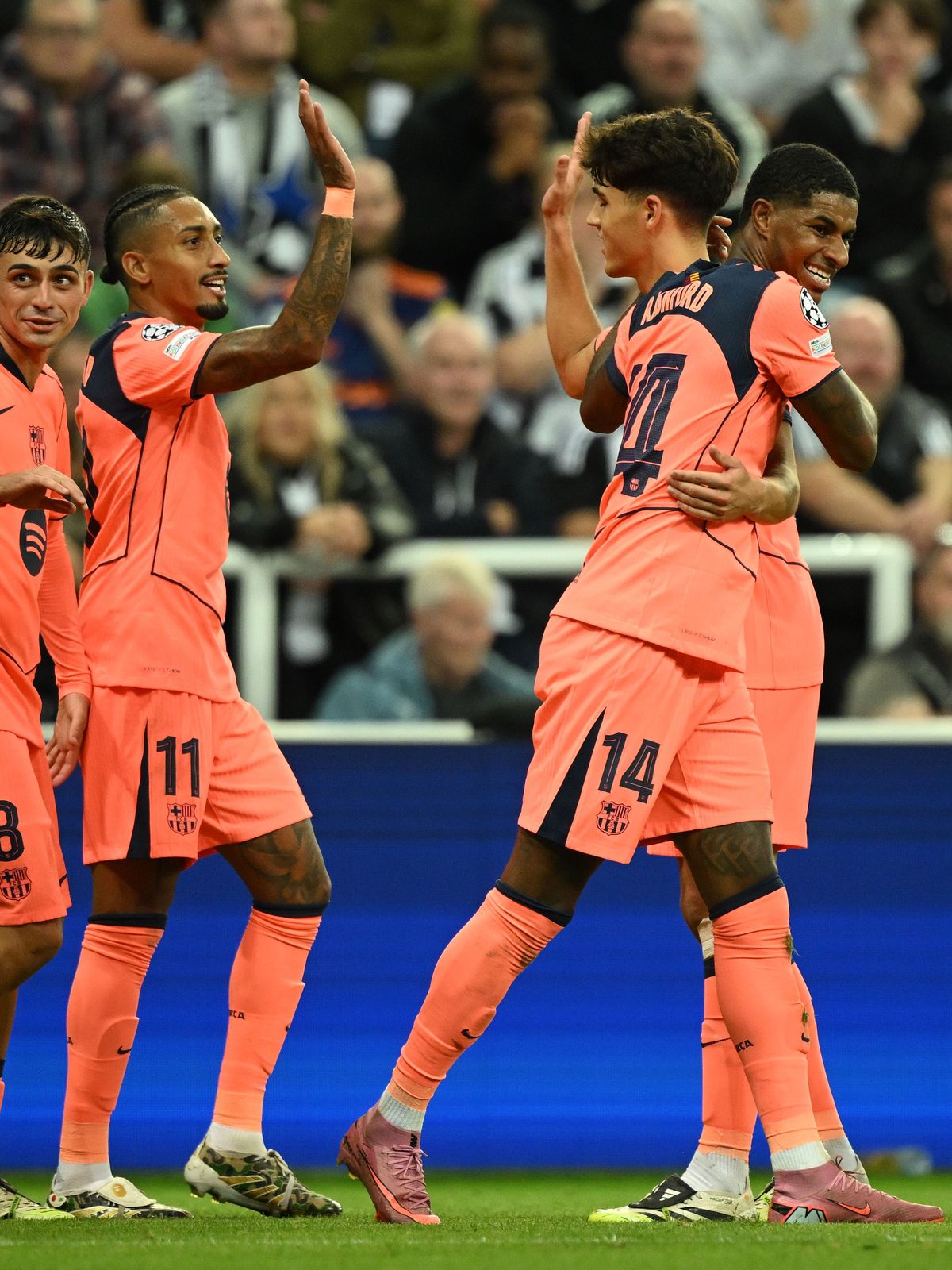 Newcastle United FC v FC Barcelona - UEFA Champions League 2025/26 League Phase MD1