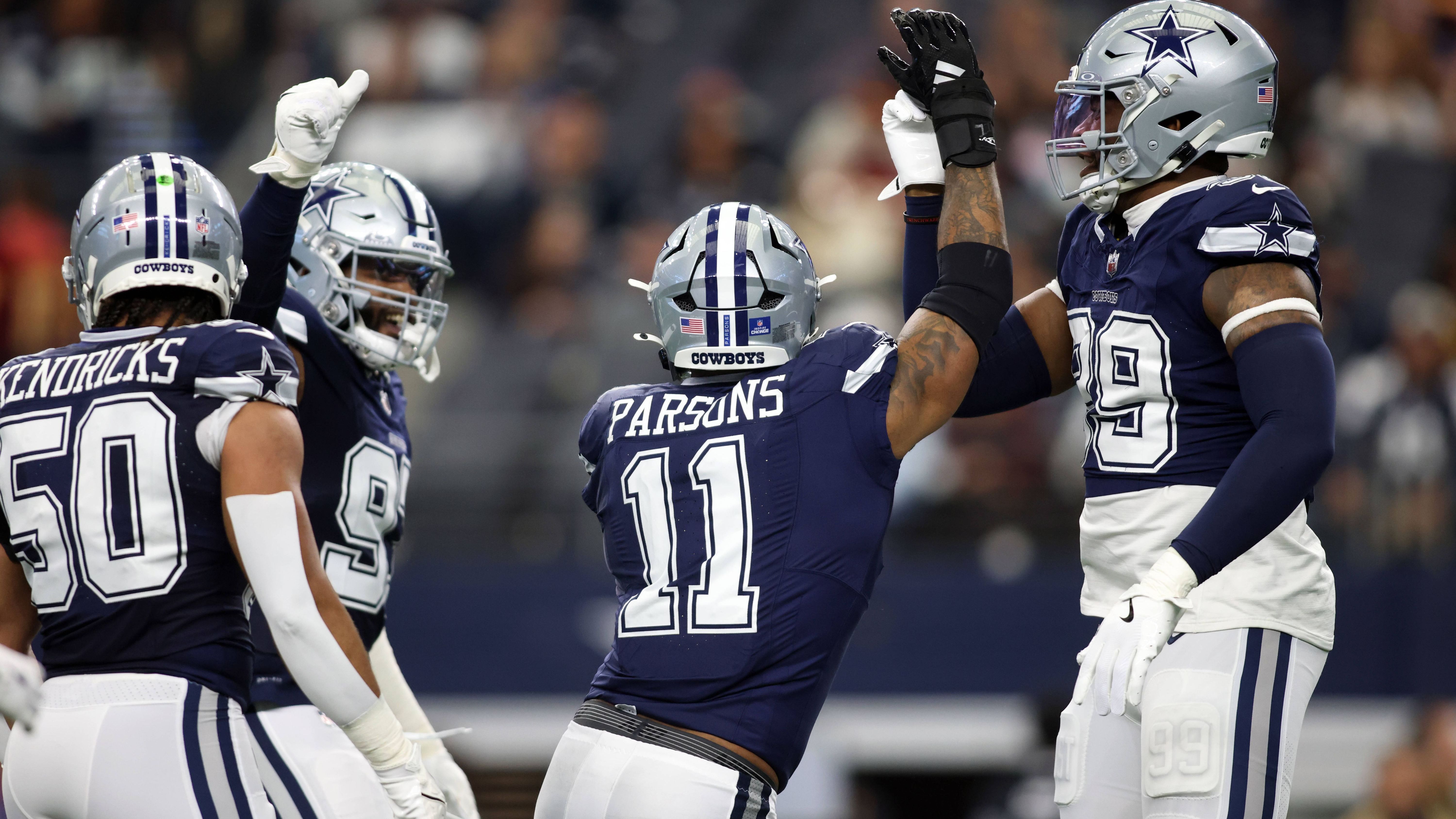 <strong>Platz 3: Dallas Cowboys</strong><br>Sacks: 52<br>Team-Leader: Micah Parsons (12 Sacks)