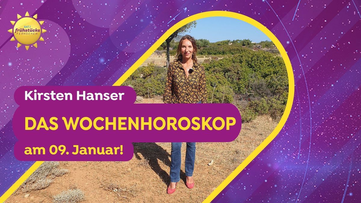 Wochenhoroskop ab 9. Januar 2023