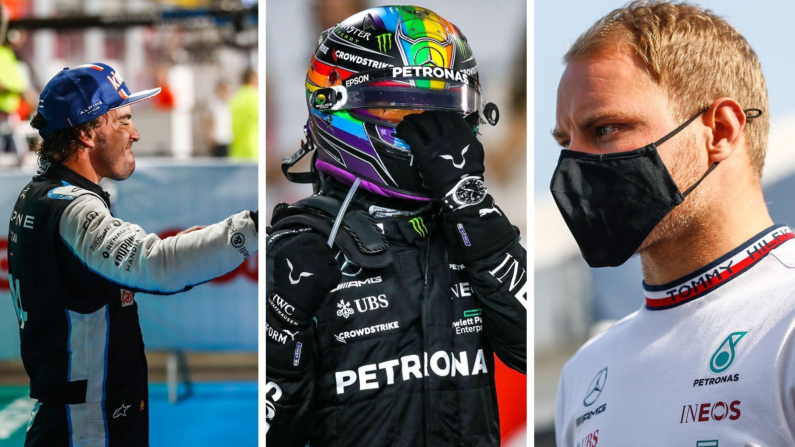 
                <strong>Großer Preis von Katar: Die Gewinner und Verlierer</strong><br>
                Erstmals fährt die Formel 1 ein Rennen in Katar. Der Kurs soll ab 2023 dauerhaft in den Kalender der Serie aufgenommen werden. Im Titelkampf der Königsklasse kann Lewis Hamilton den Druck weiter erhöhen. ran hat die Gewinner und Verlierer des ersten Grand Prix von Katar. 
              