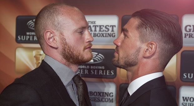 
                <strong>3. Viertelfinale (Supermittel): George Groves (GBR) vs Jamie Cox (GBR)</strong><br>
                Der Topfavorit im Supermittelgewicht der World Boxing Super Series (WBSS) setzte sich ebenfalls durch. George Groves (27-3, 20 KOs) besiegte seinen britischen Landsmann Jamie Cox (24-1, 13 KOs) in der vierten Runde durch K.o. und trifft in der nächsten Runde auf Chris Eubank jr. (26-1, 20 KOs).Alter: 29 JahreBilanz: 26-3 (19 Knockouts)Erfolge: WBA Super Weltmeister im Supermittelgewicht seit 2017
              