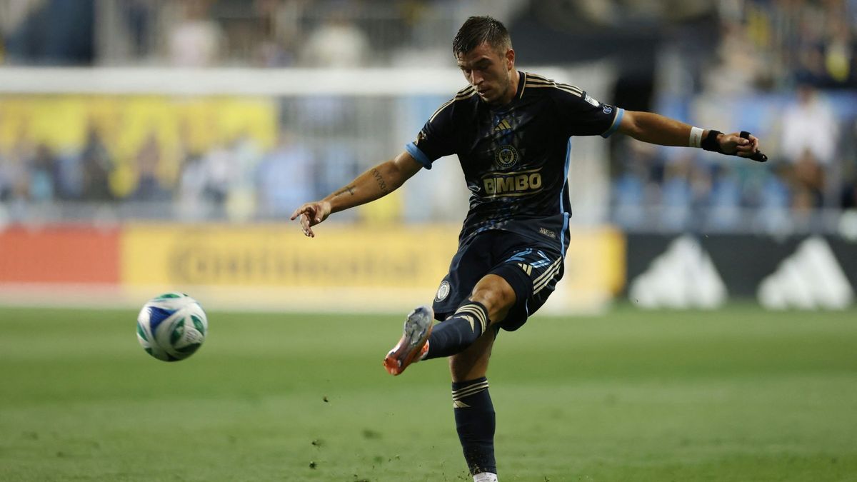 Kai Wagner im Trikot von Philadelphia