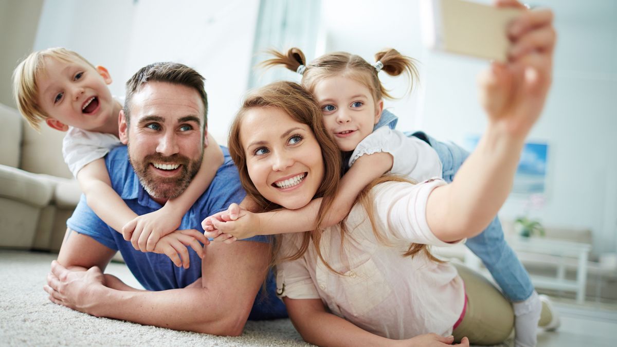 Family selfie