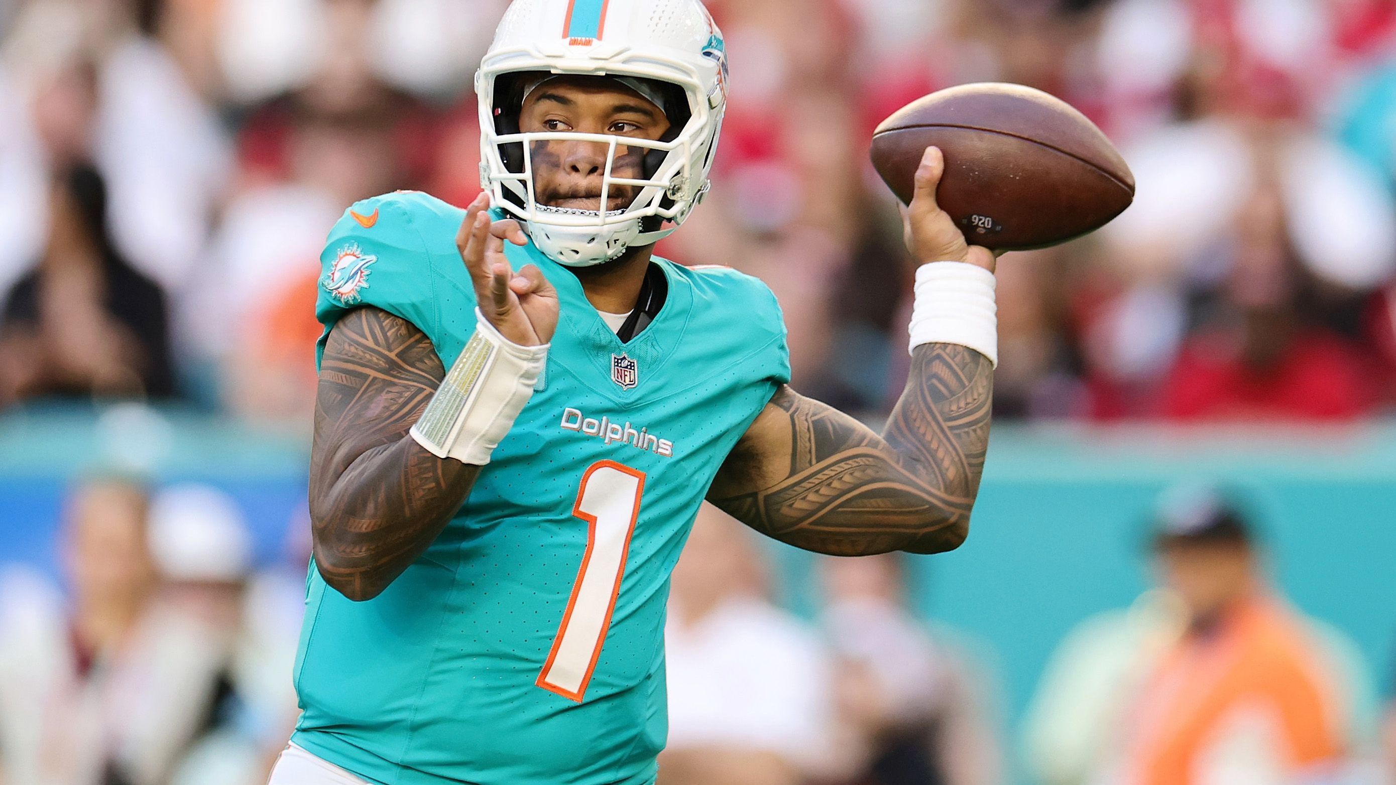 <strong>Platz 4: Miami Dolphins</strong><br>Team-Rating: 89