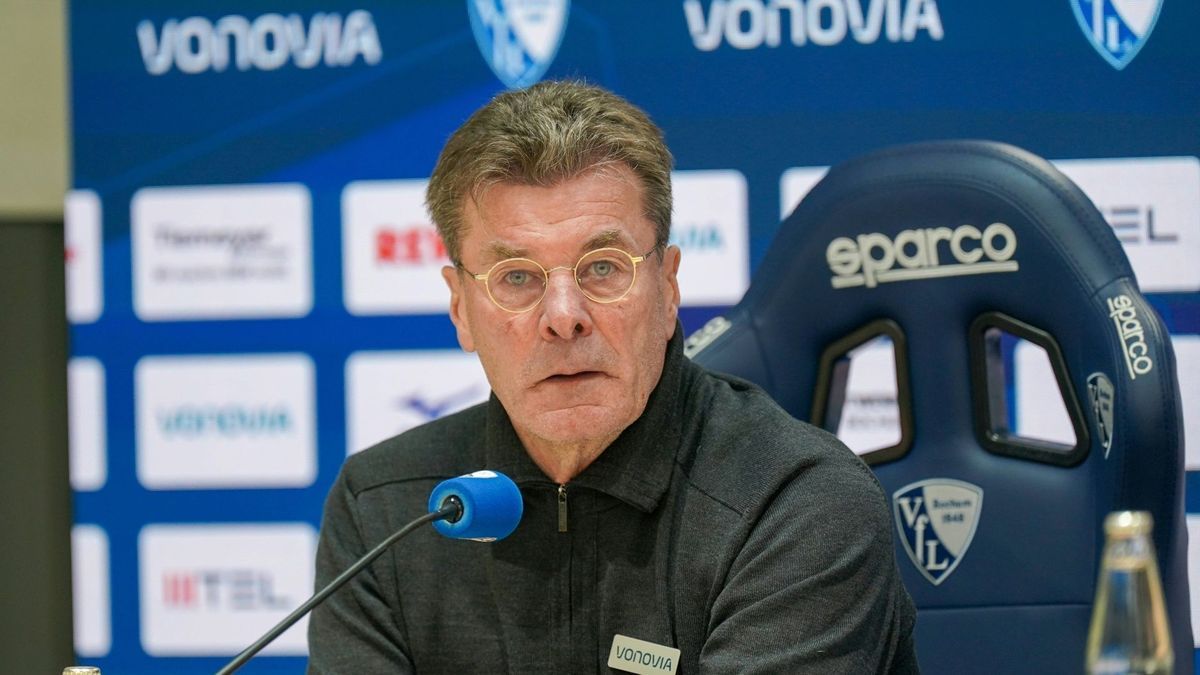 Bochums Trainer Dieter Hecking