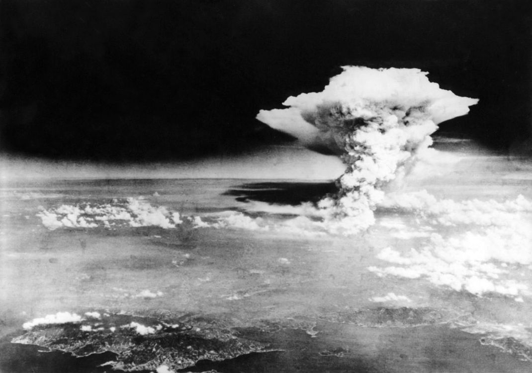 Im August 1945 warfen die USA 2 Atombomben auf die japanischen Städte Hiroshima (im Bild) und Nagasaki ab - die bisher einzigen Fälle, in denen Atombomben im Krieg eingesetzt wurden.
