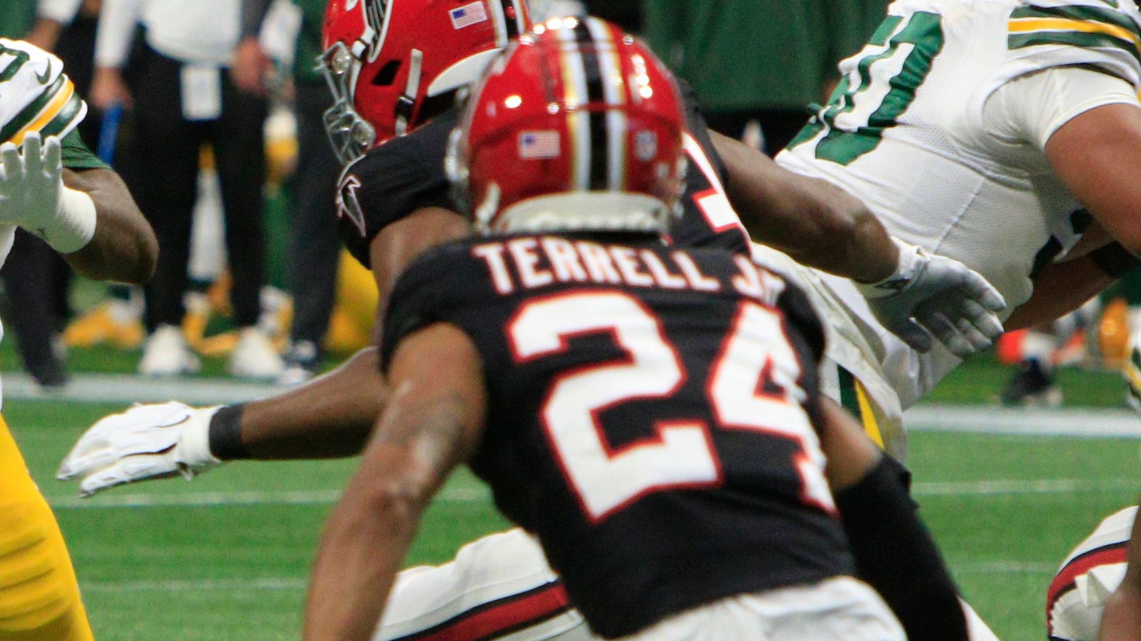 <strong>Honorable mentions: A.J. Terrell</strong><br>- Team:&nbsp;Atlanta Falcons<br>- Ranking 2024: -