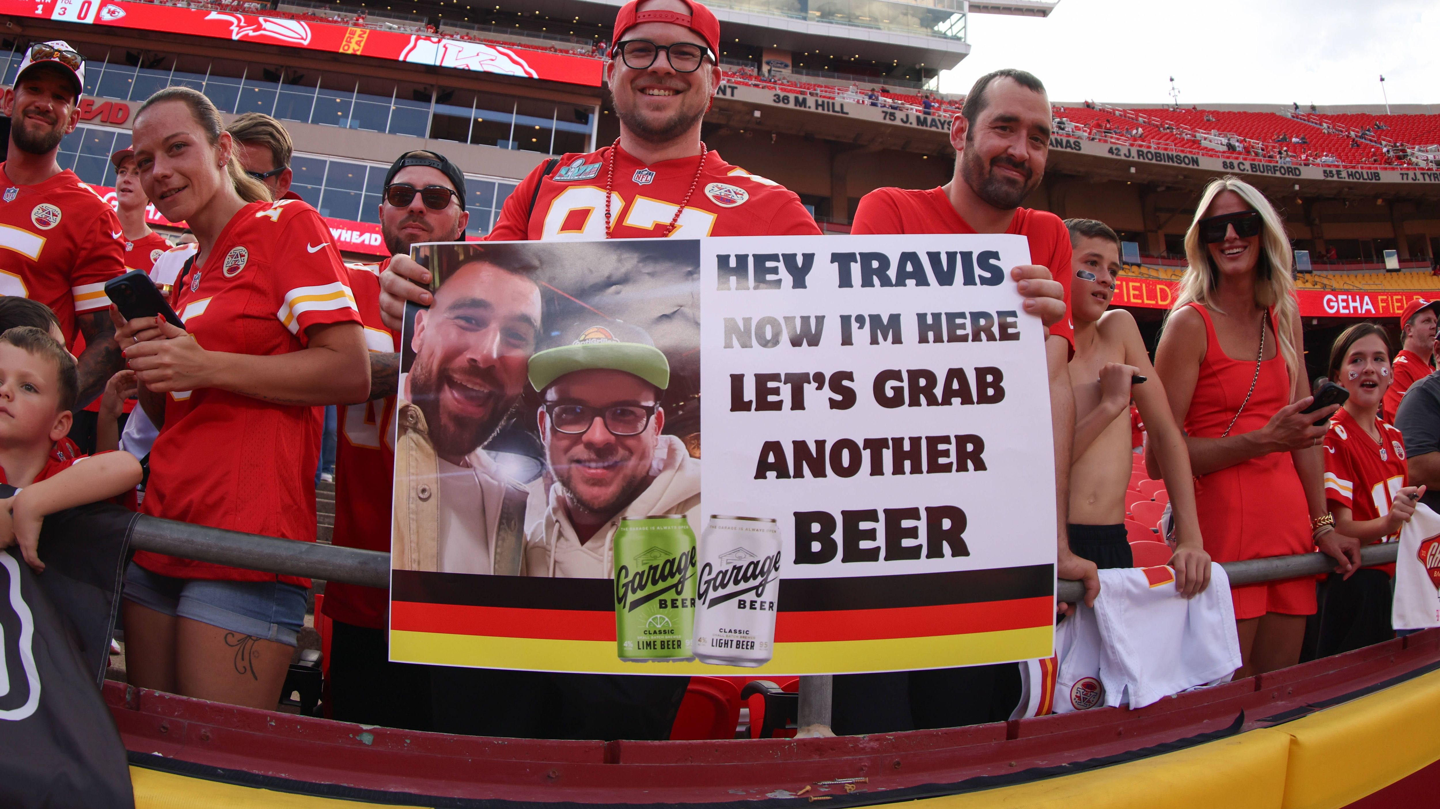 <strong>Platz 20 (geteilt):&nbsp;</strong><strong>Kansas City Chiefs</strong><br>Durchschnittliche Anzahl Drinks pro Fan: 6,2