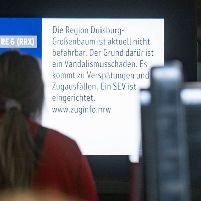 Nach Kabelbrand an Zugstrecke in Nordrhein-Westfalen