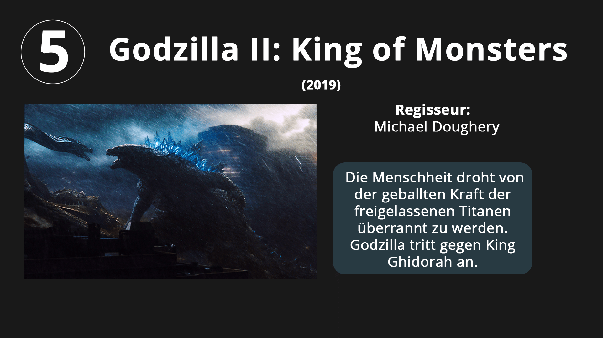 The Godzilla reboot introduces several new monsters from the MonsterVerse.