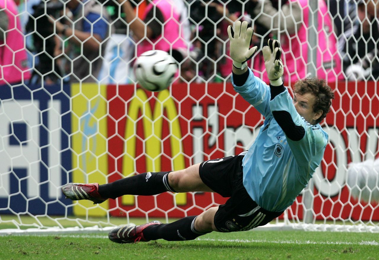 Im Viertelfinale der WM 2006 gewann das DFB-Team dank Keeper Jens Lehmann gegen Argentinien.