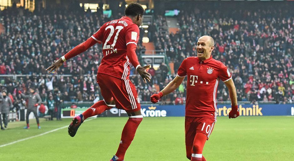 
                <strong>David Alaba (FC Bayern München)</strong><br>
                David Alaba: Versuchte Ribery soweit es ging zu unterstützen. Hatte defensiv aber mehrere Brandherde zu löschen. Bei einer Gnabry-Chance (28.) war er zum Beispiel überhaupt nicht im Bilde. Absoluter Höhepunkt natürlich sein Freistoßtor aus der 45. Minute. Wurde von Kruse vor dem Gegentreffer ordentlich vernascht. ran-Note: 3
              