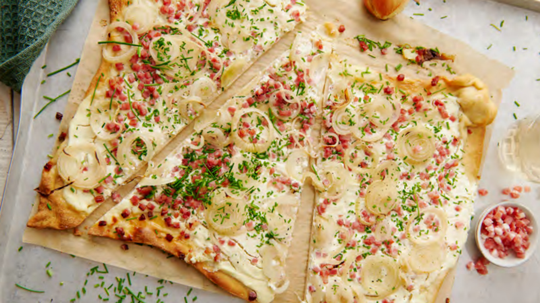 Super lecker und super einfach: Flammkuchen!