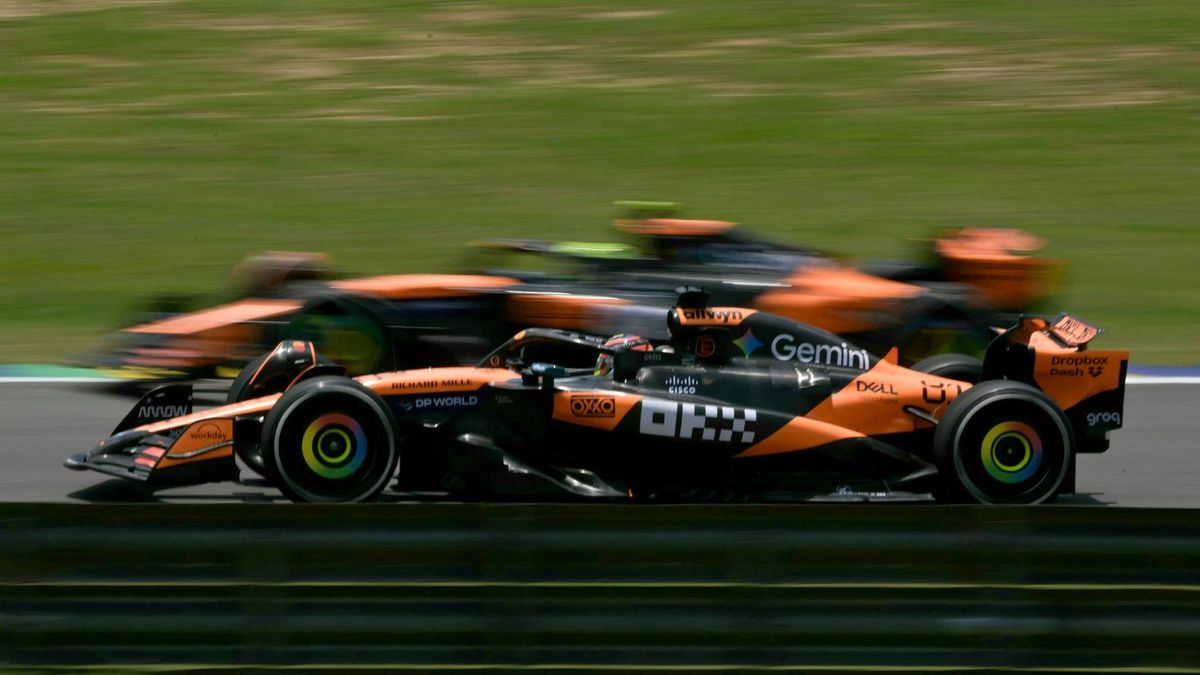 Plötzlich auf Augenhöhe: Piastri und Norris