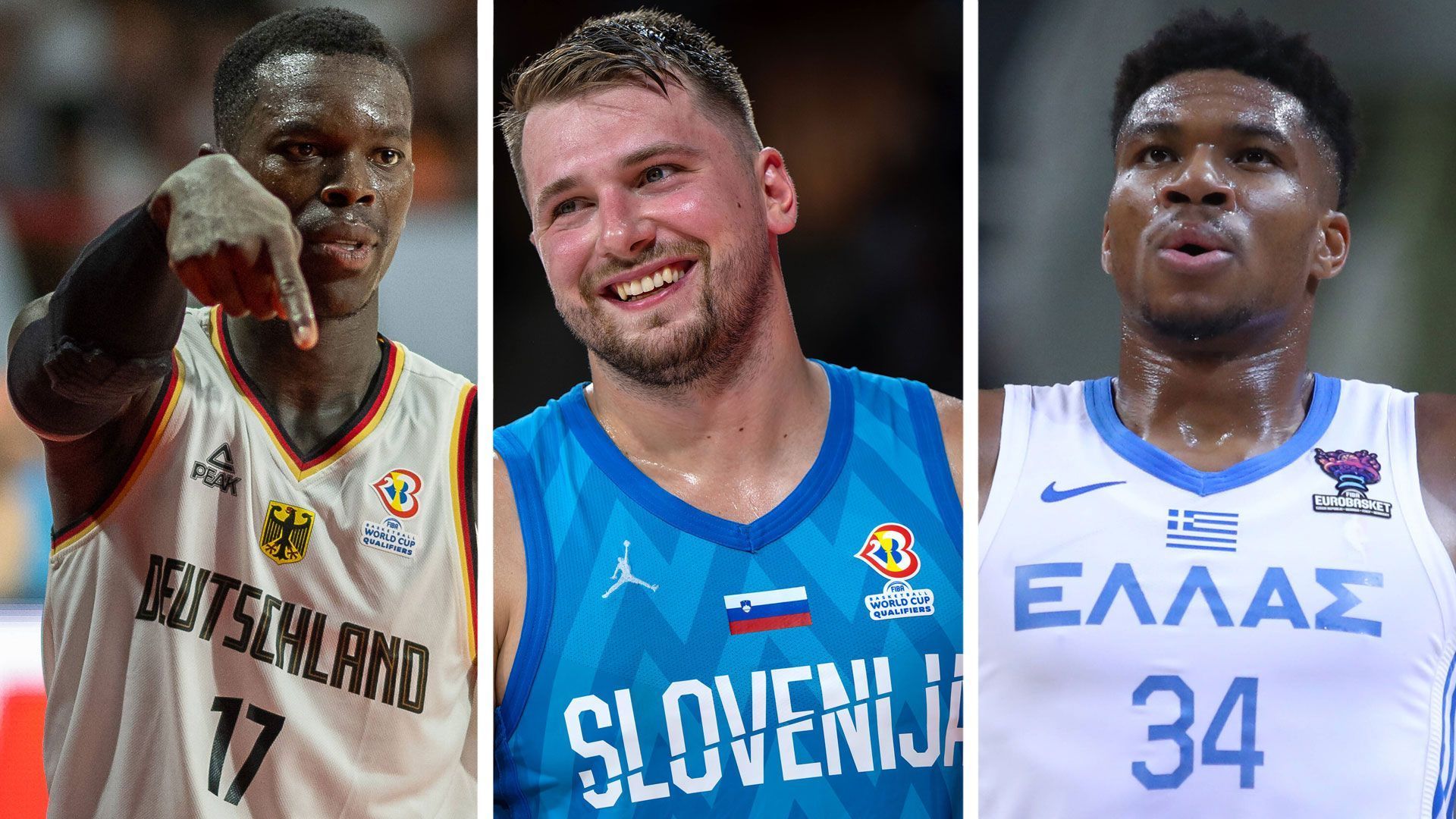 
                <strong>Die größten Stars der Basketball-EM 2022</strong><br>
                Insgesamt 35 NBA-Stars gehen bei der Basketball-EM auf Titeljagd. Mit Nikola Jokic und Giannis Antetokounmpo treten sogar die wertvollsten NBA-Spieler der letzten vier Jahre bei der Europameisterschaft an. ran zeigt, auf welche Superstars sich die Fans besonders freuen dürfen.
              