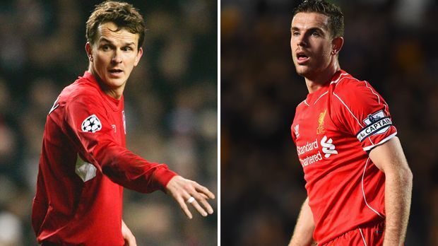 
                <strong>Defensives Mittelfeld: Dietmar Hamann vs. Jordan Henderson.</strong><br>
                Defensives Mittelfeld: Dietmar Hamann vs. Jordan Henderson. Vor knapp zehn Jahren absolviert Hamann rund 30 Spiele in einer der historisch erfolgreichsten Saisons der "Reds." Henderson wird als "Gerrard-Nachfolger" gesehen und muss das noch bestätigen. Ist aber als Kapitän der Kopf der Mannschaft. Remis - 2005 vs. 2015: 6:3.
              