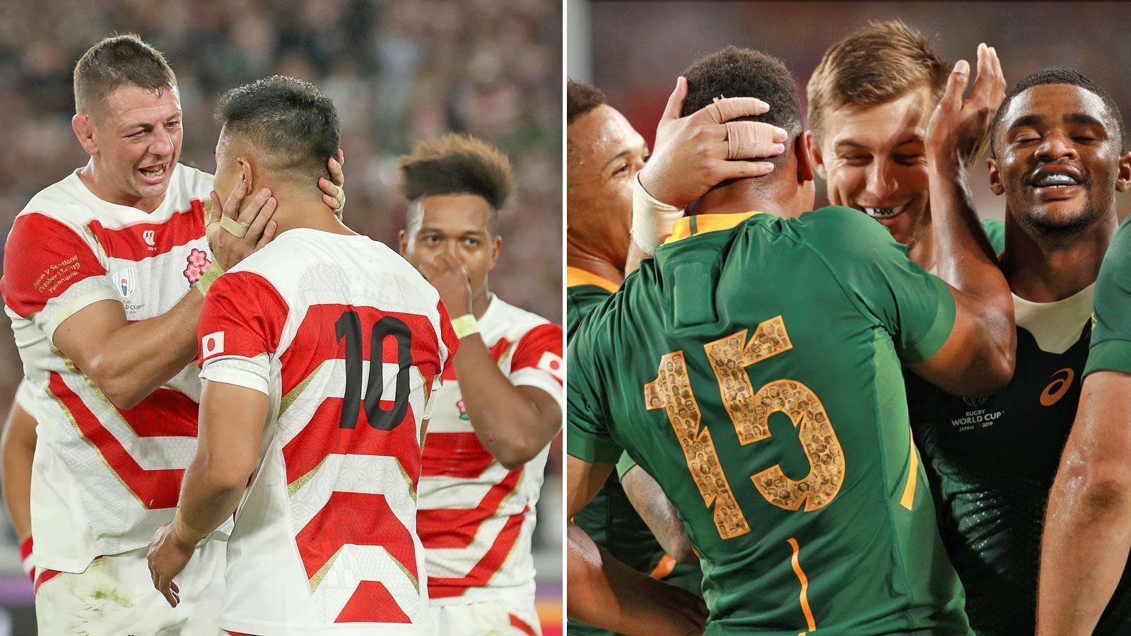 
                <strong>Japan vs. Südafrika (Sonntag ab 12:15 Uhr live auf ProSieben MAXX)</strong><br>
                "Normalerweise gewinnt Südafrika das Ding. Die Springboks haben eine bombastische Mannschaft am Start, haben nach der Sensationsniederlage von 2015 einiges gutzumachen. Aber was ist schon normal bei dieser WM? Nach den Leistungen gegen Irland und Schottland traue ich Japan alles zu. Trotzdem sehe ich Südafrika leicht vorn."
              