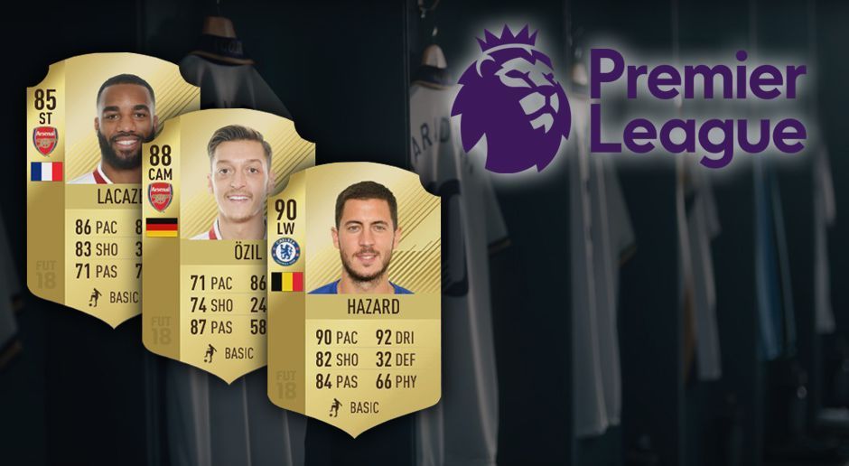 
                <strong>FIFA 18: Die Starspieler der Premier League </strong><br>
                Ein Star reiht sich an den nächsten in der Premier League. Ob Ibrahimovic, Hazard oder Özil - diese 30 Spieler haben die höchste Gesamtbewertung in FIFA 18.
              