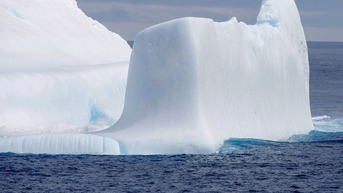 Der Eisschild in der Antarktis schmilzt und schmilzt, Extrem-Ereignisse nehmen zu.