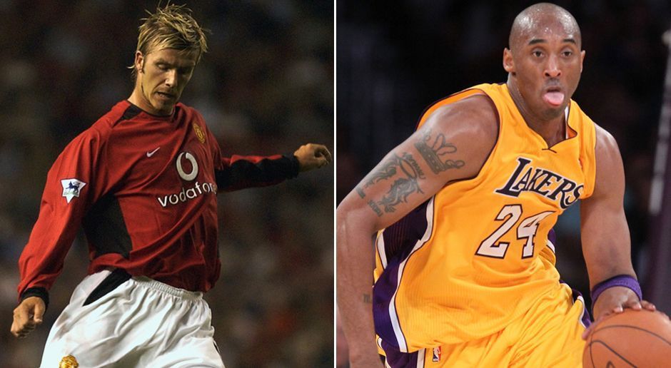 
                <strong>Platz 7: David Beckham und Kobe Bryant</strong><br>
                David Beckham und Kobe Bryant: 800 Millionen US-Dollar
              