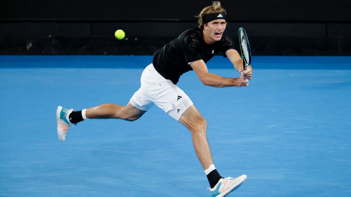 Tennisprofi Alexander Zverev bei den Australian Open.